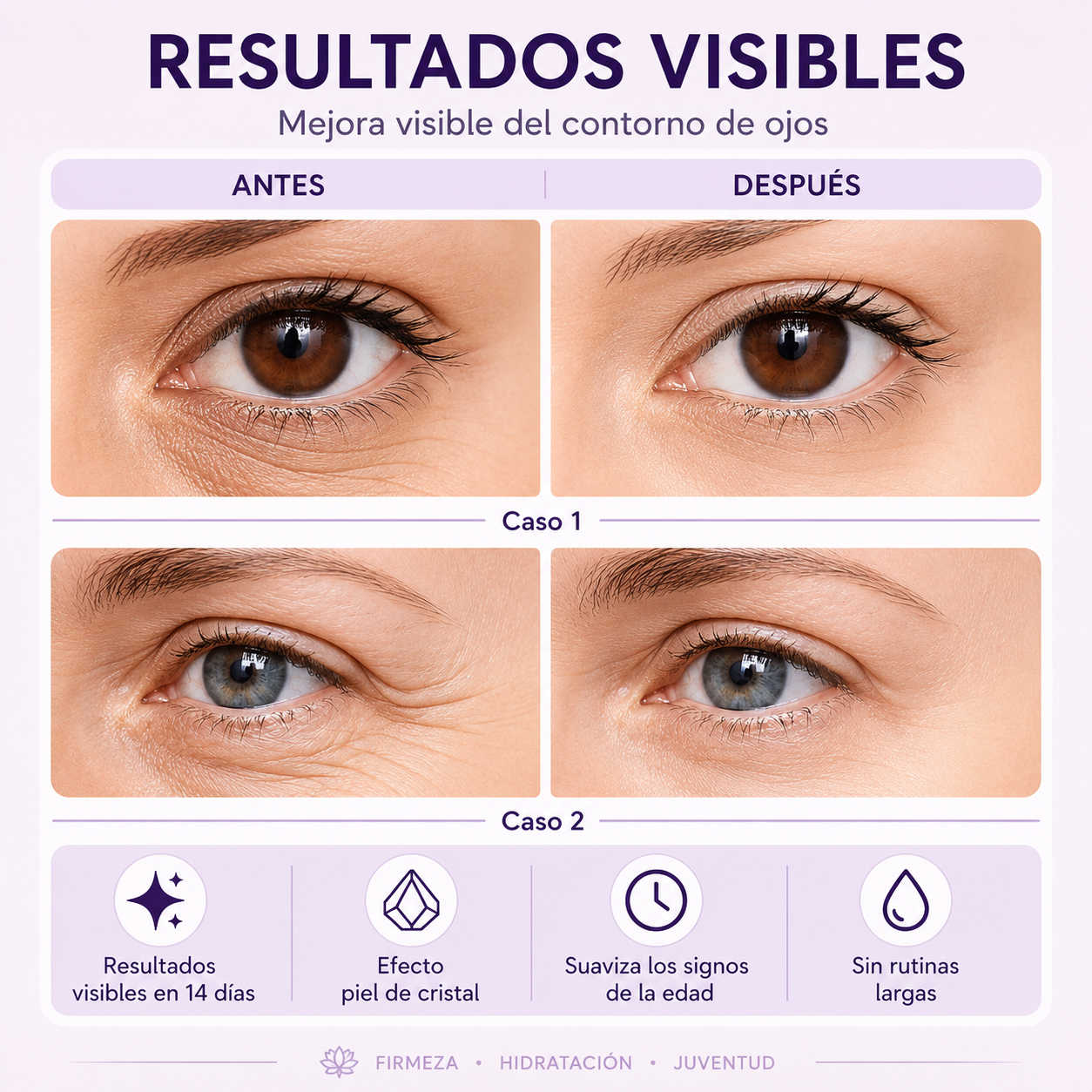 Balsamo Hidratante para Contorno de Ojos y Lineas Finas
