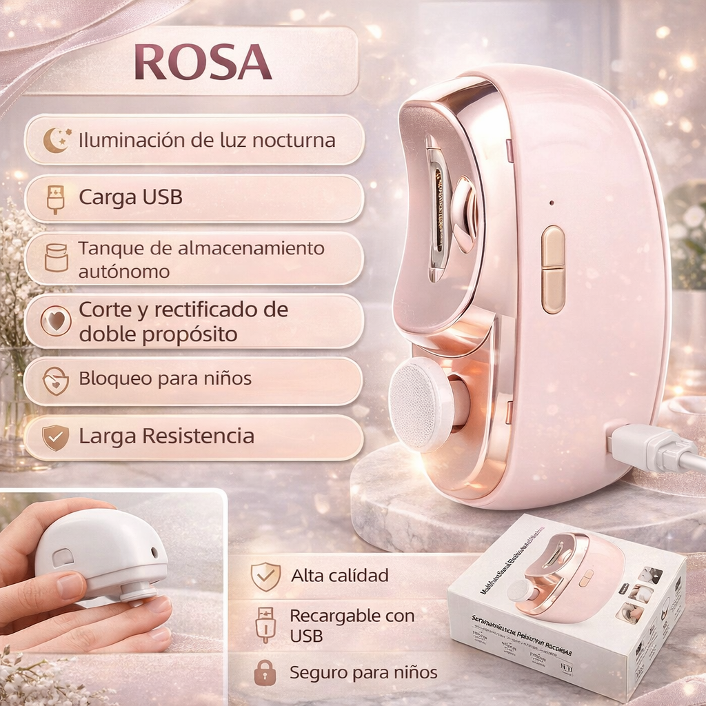 Cortauñas Eléctrico Recargable